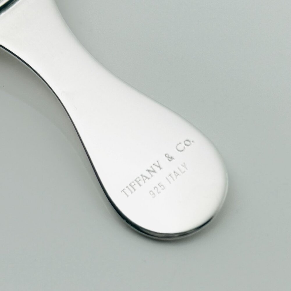 Vintage Tiffany & Co Makeup Cosmetic Folding Purse Mirror Compact in Silver - Picture 5 of 7
